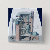 大気蒸気機関 缶バッジ (正面)