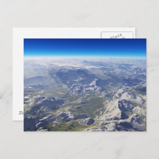 大気 ポストカード (正面/裏面)