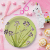 大水彩デザイナー ペーパープレート (パーティー)