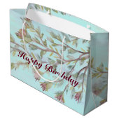 大水彩フローラ抱き枕 ラージペーパーバッグ (裏面アングル)