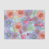 大水彩花と葉植物学 薄葉紙 (正面)