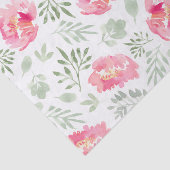 大水彩花模様 薄葉紙 (詳細)