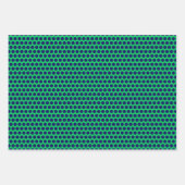 大水玉模様DIYパターンと背景色 ラッピングペーパーシート (正面2)