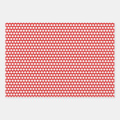 大水玉模様DIYパターンと背景色 ラッピングペーパーシート (正面)