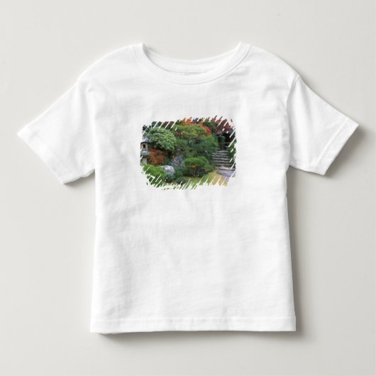 大河内山荘 京都嵐山日本 トドラーTシャツ (正面)