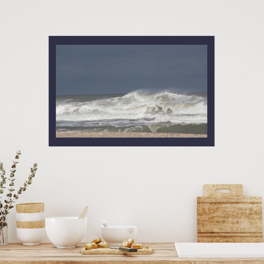 大波の写真 ポスター (キッチン)
