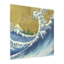 大波の色 | 北斎 | メタルプリント
