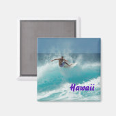 大波文字磁石のサーファー マグネット (正面/裏面)