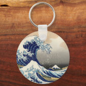 大波 キーホルダー (正面)