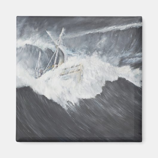 大波 マグネット (正面)