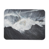 大波 マグネット (横)