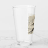 大波（葛飾北斎） タンブラーグラス (右)