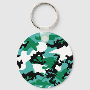 大洋性の迷彩柄Keychain キーホルダー