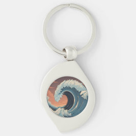 大津波波 キーホルダー