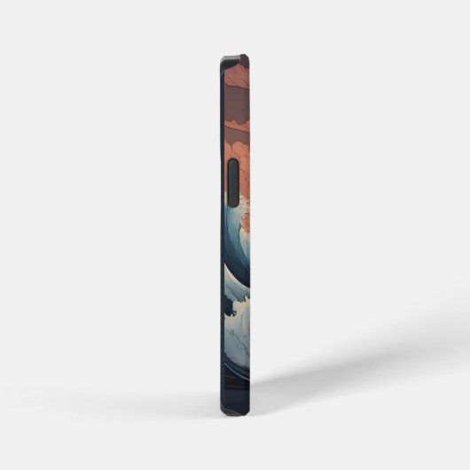 大津波波 iPhoneケース (右側面)