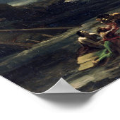 大洪水の場面， 1818年～20年 ポスター (角)