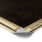 大洪水の紀元前2348年 ポスター (角)