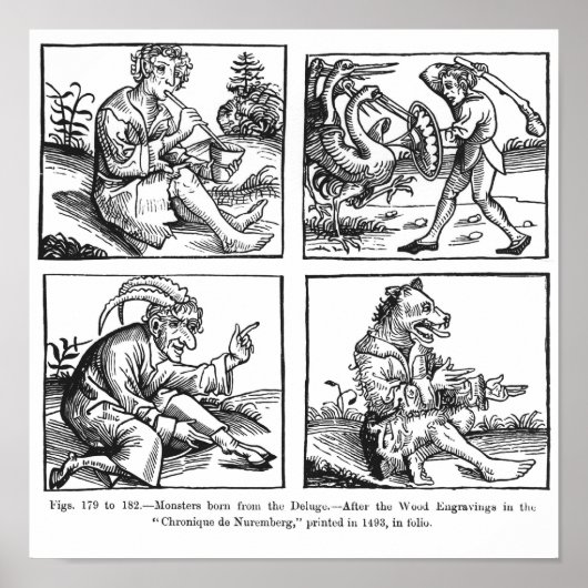 大洪水生まれの怪獣 ポスター (正面)