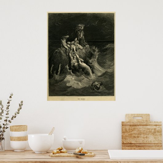 大洪水 ポスター (キッチン)