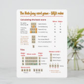 大活字のトランプゲームの規則-記録します 招待状 (スタンド正面)