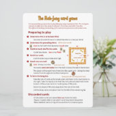 大活字-トランプゲーム-相違 招待状 (スタンド正面)