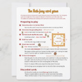 大活字-トランプゲーム-相違 招待状 (正面)