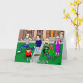 大流行時の友人の確認 カード (黄色い花)