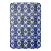 大浴場マット(青い白の色) バスマット (正面縦)