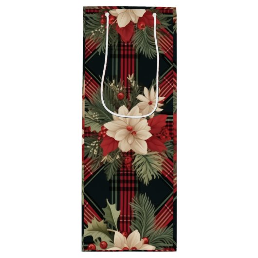 大海軍プレイド抱き枕 ワインギフトバッグ (正面)