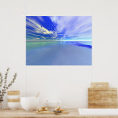 大海 ポスター (キッチン)