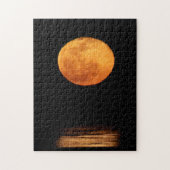 大満月 |サウス・パドレアイランド、テキサス州 ジグソーパズル (縦)