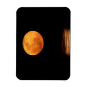 大満月 |サウス・パドレアイランド、テキサス州 マグネット (縦)