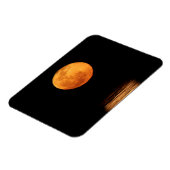 大満月 |サウス・パドレアイランド、テキサス州 マグネット (左側)