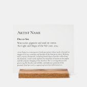 大澄ん画廊 アクリルサイン (正面)