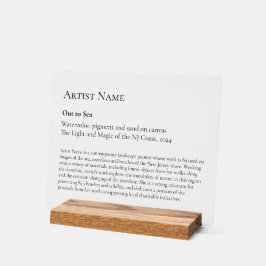 大澄ん画廊 アクリルサイン