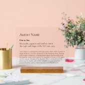 大澄ん画廊 アクリルサイン (ウェディング)