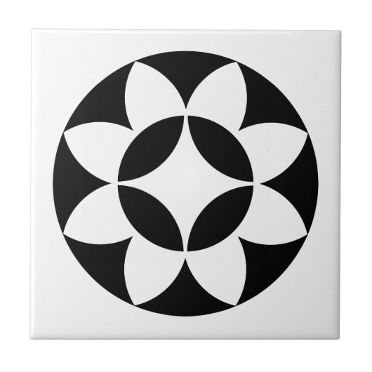 大火七宝 タイル (正面)