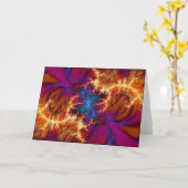 大火 カード (黄色い花)