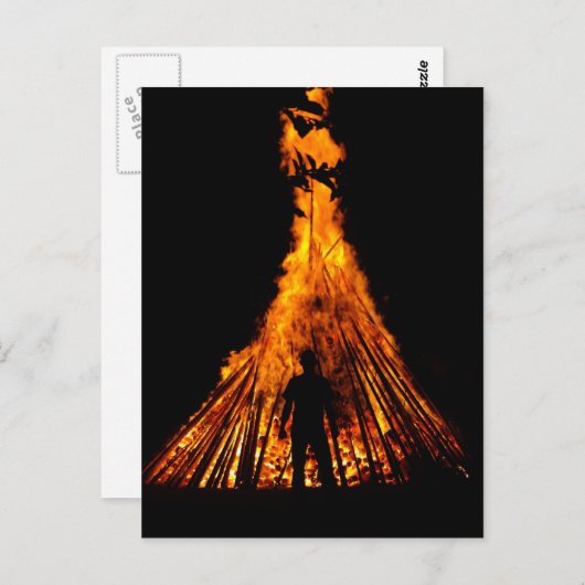 大火 ポストカード (正面/裏面)