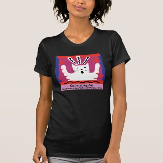 大災害のワイシャツ Tシャツ (正面)