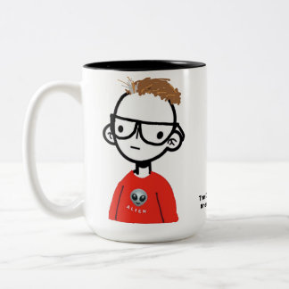 大災害オーティスト「私は違う」マグカップ ツートーンマグカップ