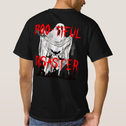 大災害 Tシャツ (裏面)