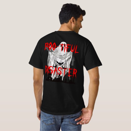 大災害 Tシャツ (裏面フル)