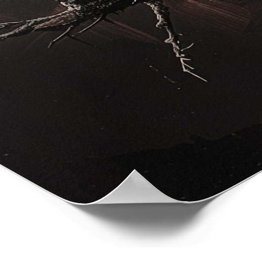 大烏と月 ポスター (角)