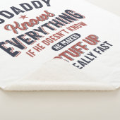 大物のパパは何でも知っている |おじいちゃん シェルパブランケット (3/4)