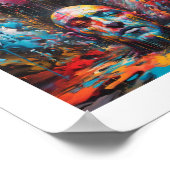 大物のポスターを分ける神 ポスター (角)