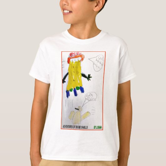 大物の小さいサイズ2の冒険 Tシャツ (正面)