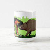 大物のNizzは論ぜぬ コーヒーマグカップ (中央)