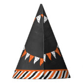 大物をバタンと叩く |バスケットボール1回目の誕生日 パーティーハット (裏面)