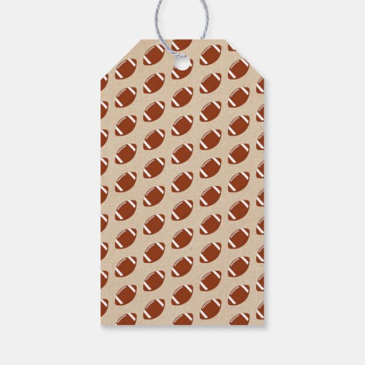 大物を蹴ること |サッカーの誕生日 ギフトタグ (裏面)